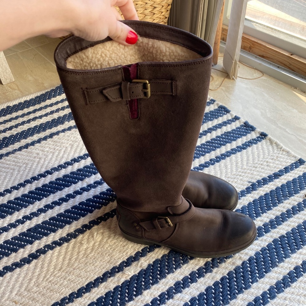 UGG waterproof lined boots